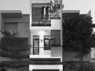 Thiết nhà phố hiện đại 3 tầng đẹp tại Đà Nẵng, NEOHouse NEOHouse