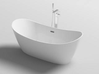 Vasca da bagno freestanding 170x80 anche con idromassaggio , Bagno Italia Bagno Italia Ванна кімната Дерево-пластичний композит