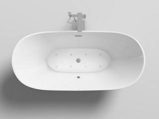 Vasca da bagno freestanding 170x80 anche con idromassaggio , Bagno Italia Bagno Italia Ванна кімната Дерево-пластичний композит