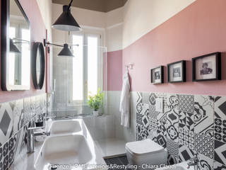 Foto Interiors, Chiara Claudi - FIRENZE HOME DESIGN Chiara Claudi - FIRENZE HOME DESIGN Nowoczesna łazienka