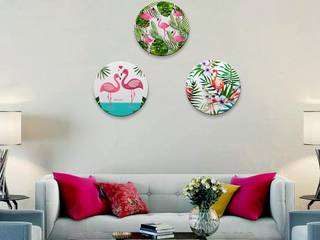 Round Shape Canvas Paintings, WallMantra WallMantra Other spaces