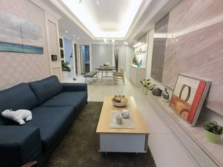 時尚空間華麗轉身, 雅和室內設計 雅和室內設計 Modern Living Room