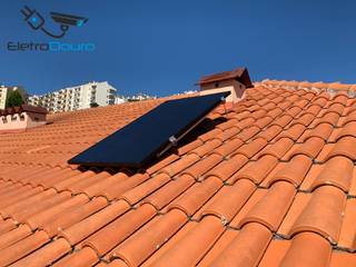 Instalação de painel Fotovoltaico, EletroDouro EletroDouro Hipped roof Marble