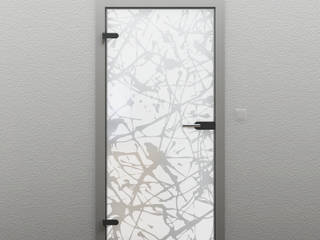Glastüren - Vollsatiniert, GLASTÜR-NACH-MASS GLASTÜR-NACH-MASS Modern style doors Glass