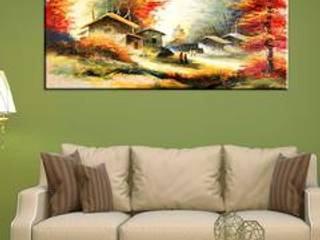 Beautiful Landscape, Scenery Paintings, WallMantra WallMantra Other spaces