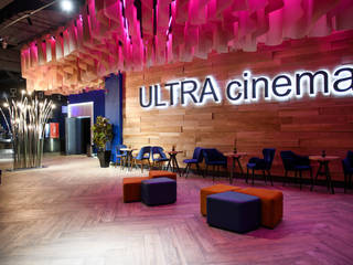 Дизайн кинокомплекса ULTRA в г.Уфа, Студия авторского дизайна ASHE Home Студия авторского дизайна ASHE Home