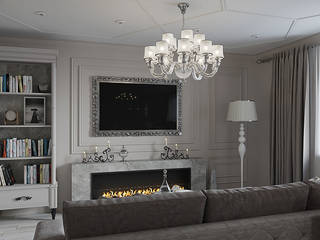 В СТИЛЕ НЕОКЛАССИКА, Amadeus Amadeus Classic style living room Marble
