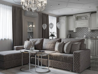 В СТИЛЕ НЕОКЛАССИКА, Amadeus Amadeus Classic style living room Marble