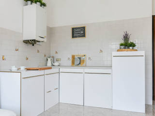 Home staging appartamento a Mirano (VE), Valorizza e Vendi Valorizza e Vendi Moderne Küchen
