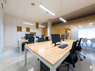 ESTUDIO EFEALCUBO, EFEALCUBO ARQUITECTURA S.C.P. EFEALCUBO ARQUITECTURA S.C.P. Commercial spaces