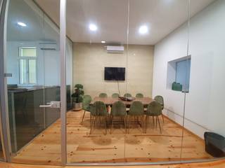 Projecto Decoração Interiores Sala Reuniões RV, Versatilis Inovação Design Versatilis Inovação Design 상업공간