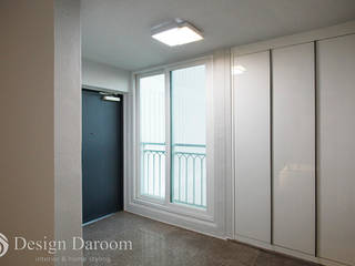 우장산 롯데캐슬 45py, Design Daroom 디자인다룸 Design Daroom 디자인다룸 ห้องโถงทางเดินและบันไดสมัยใหม่