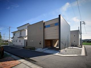 北堀の家, 熊倉建築設計事務所 熊倉建築設計事務所 Casas de madera Madera Acabado en madera