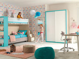 Literas, SAK Recamaras Infantiles SAK Recamaras Infantiles Modern nursery/kids room Beds & cribs