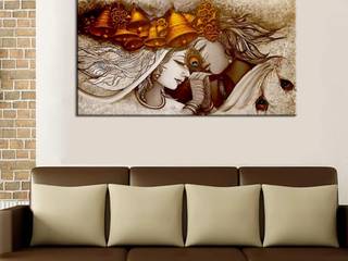 Wall Paintings For Living Room, WallMantra WallMantra Other spaces