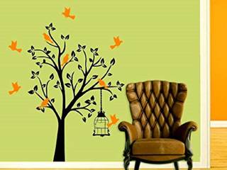 Living Room Wall Stickers, WallMantra WallMantra Otros espacios