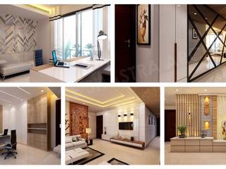 Residential Interiors_MR. RD SHARMA JI, SPACE SHASTRA ARCHITECTS SPACE SHASTRA ARCHITECTS Modern living room