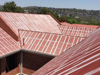 SCHOOL: Waterproofing & Spraying of Complete Sink Roof, Roof Proof Restoration Roof Proof Restoration
