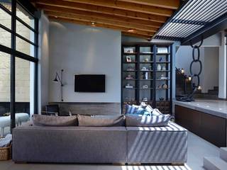 Casa BJ, Concepto Taller de Arquitectura Concepto Taller de Arquitectura Modern Living Room Grey