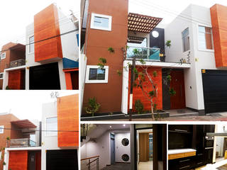 residencia, Diseño Integral y Construcción S.A.C. Diseño Integral y Construcción S.A.C. 一戸建て住宅 コンクリート