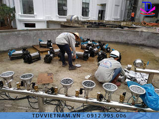 Thiết kế lắp đặt Nhạc nước nghệ thuật, Công ty Đài phun nước TDV Việt Nam Công ty Đài phun nước TDV Việt Nam Modern home