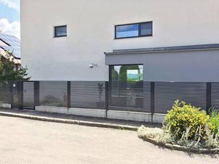 Moderner Aluminiumzaun MAGNUS, Super-Zaun Super-Zaun Front yard Aluminium/Zinc