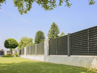 Modell GOETHE, Super-Zaun Super-Zaun Front yard Aluminium/Zinc