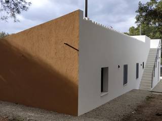 CONSTRUCCIÓN DE VIVIENDA UNIFAMILIAR, FOCUS Arquitectura FOCUS Arquitectura Single family home Beige
