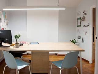 Acogedora oficina de Per Se arquitectura, Per Se arquitectura Per Se arquitectura Minimalist study/office Wood Wood effect