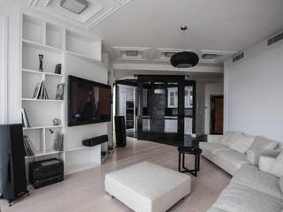 Двухкомнатные квартиры, Технологии дизайна Технологии дизайна Living room White