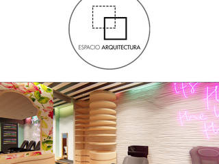 DISEÑO DE INTERIORES NEGOCIO BELLEZA, Espacio Arquitectura Espacio Arquitectura Espacios comerciales