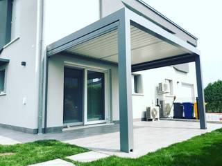 ARREDAMENTO DA ESTERNO, PIEMMEGI SRL PIEMMEGI SRL Modern style gardens Aluminium/Zinc