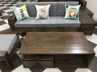 Sofa gỗ , Prime sofa Prime sofa Вітальня