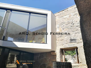 SFA - Sérgio Ferreira Arquiteto / Casa Bisalhães _ Vila Real, SFA - Sérgio Ferreira Arquitetos SFA - Sérgio Ferreira Arquitetos 일세대용 주택 화강암