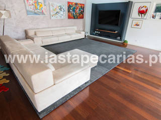 Casa Particular, Maia, IAS Tapeçarias IAS Tapeçarias Living room Textile Amber/Gold