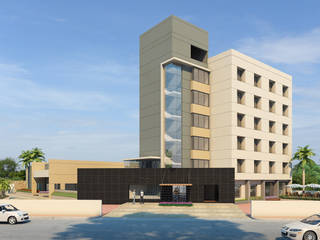 HOTEL DESIGN, Shilpy architects&consultants Shilpy architects&consultants Bedrijfsruimten