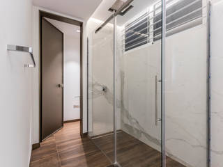 APTO CDP A21, Design Group Latinamerica Design Group Latinamerica Modern Corridor, Hallway and Staircase