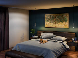 Casa Crisostomo, IdeaBang IdeaBang Modern style bedroom