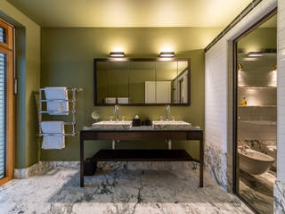 Marble Bathroom, Vivante Vivante Modern Bathroom Marble Green