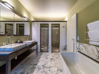Marble Bathroom, Vivante Vivante Modern Bathroom Marble Green