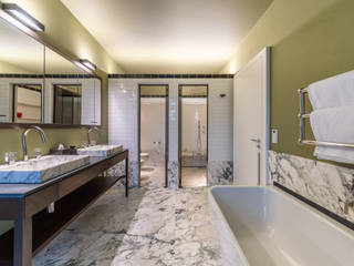 Marble Bathroom, Vivante Vivante Modern Bathroom Marble Green