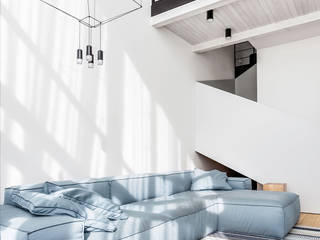 Sonyachna Brama, Lugerin Architects Lugerin Architects Modern living room لکڑی Wood effect