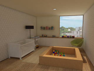 Decoração de Quarto, CORKBRICK EUROPE CORKBRICK EUROPE Minimalist nursery/kids room Cork
