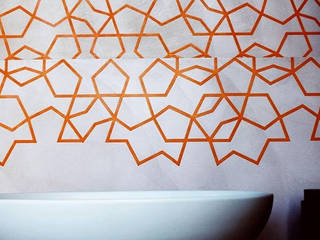 GIRIH, La Bottega dei Cementi La Bottega dei Cementi Mediterranean style bathrooms Concrete