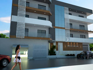 EDIFICIO RS, MJR - ENGENHARIA | GERENCIAMENTO | DESIGNERS MJR - ENGENHARIA | GERENCIAMENTO | DESIGNERS Modern Evler