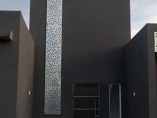 Casa construida en Steel Frame - Sistema de terminación EIFS con revoque plástico., Acedur Acedur Casas estilo moderno: ideas, arquitectura e imágenes