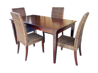 comedor fibrati, estilo-mueble estilo-mueble Comedores de estilo moderno Sisal Azul