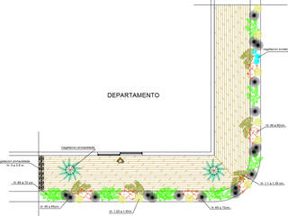 Renovación de Terraza en Polanco Ciudad de México, Once creativos Once creativos Terrace