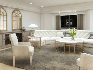 Vivienda unifamiliar Barrio Salamanca Madrid, Alicia Peláez Sevilla - Interiorismo y Decoración Alicia Peláez Sevilla - Interiorismo y Decoración Living room