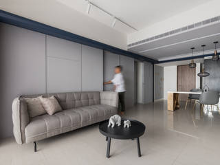 藍軸, 肯星室內設計 肯星室內設計 Modern living room